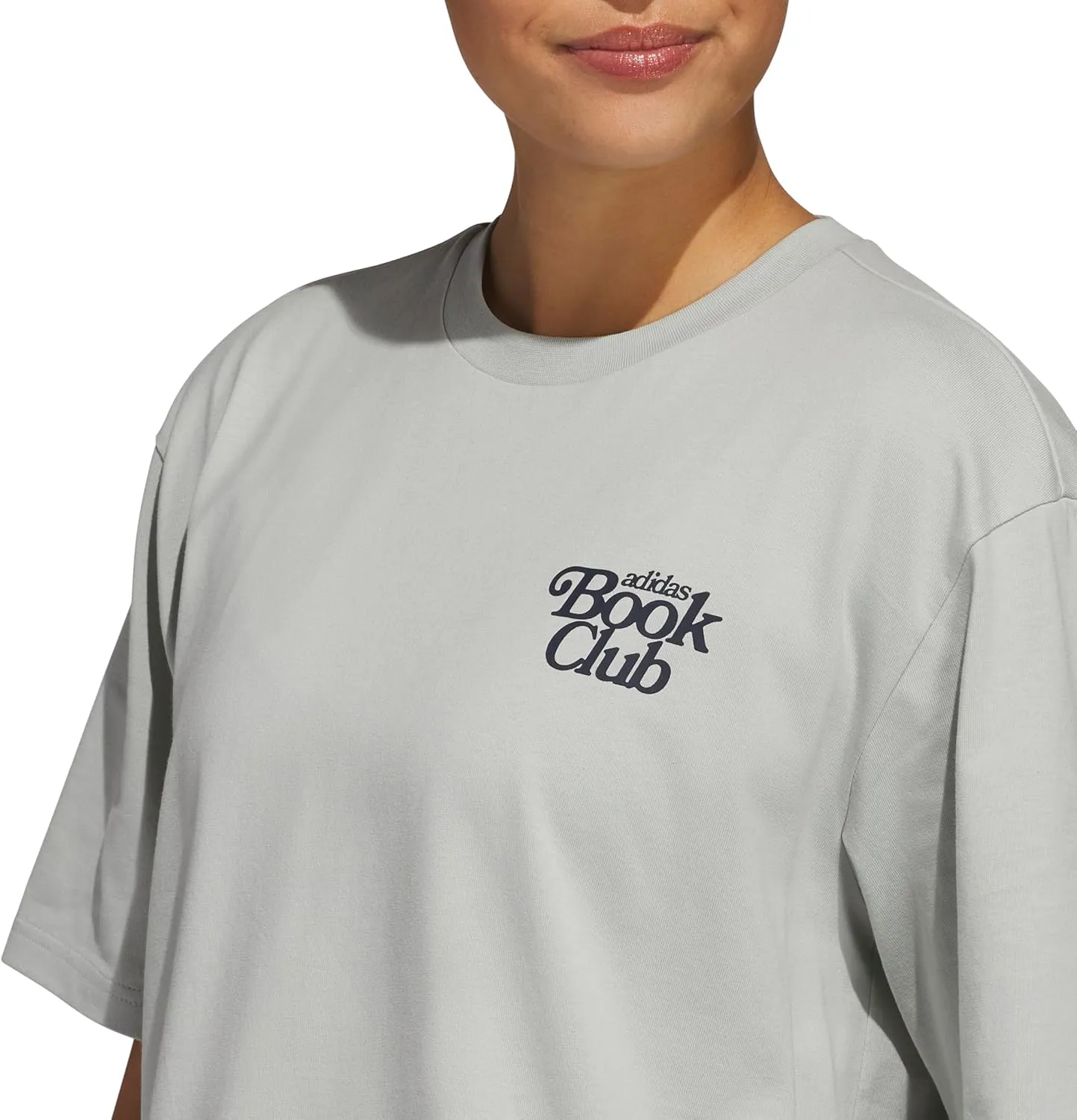 adidas Women's Golfbook Club Graphic Oversized T-Shirt