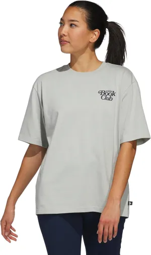 adidas Women's Golfbook Club Graphic Oversized T-Shirt