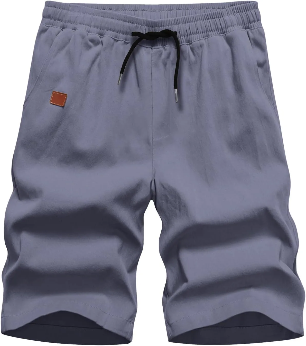 Athletic Shorts for Mens Hiking Fishing Cotton Cargo Shorts Breathable Summer Wide Leg Pants with Pockets 2025