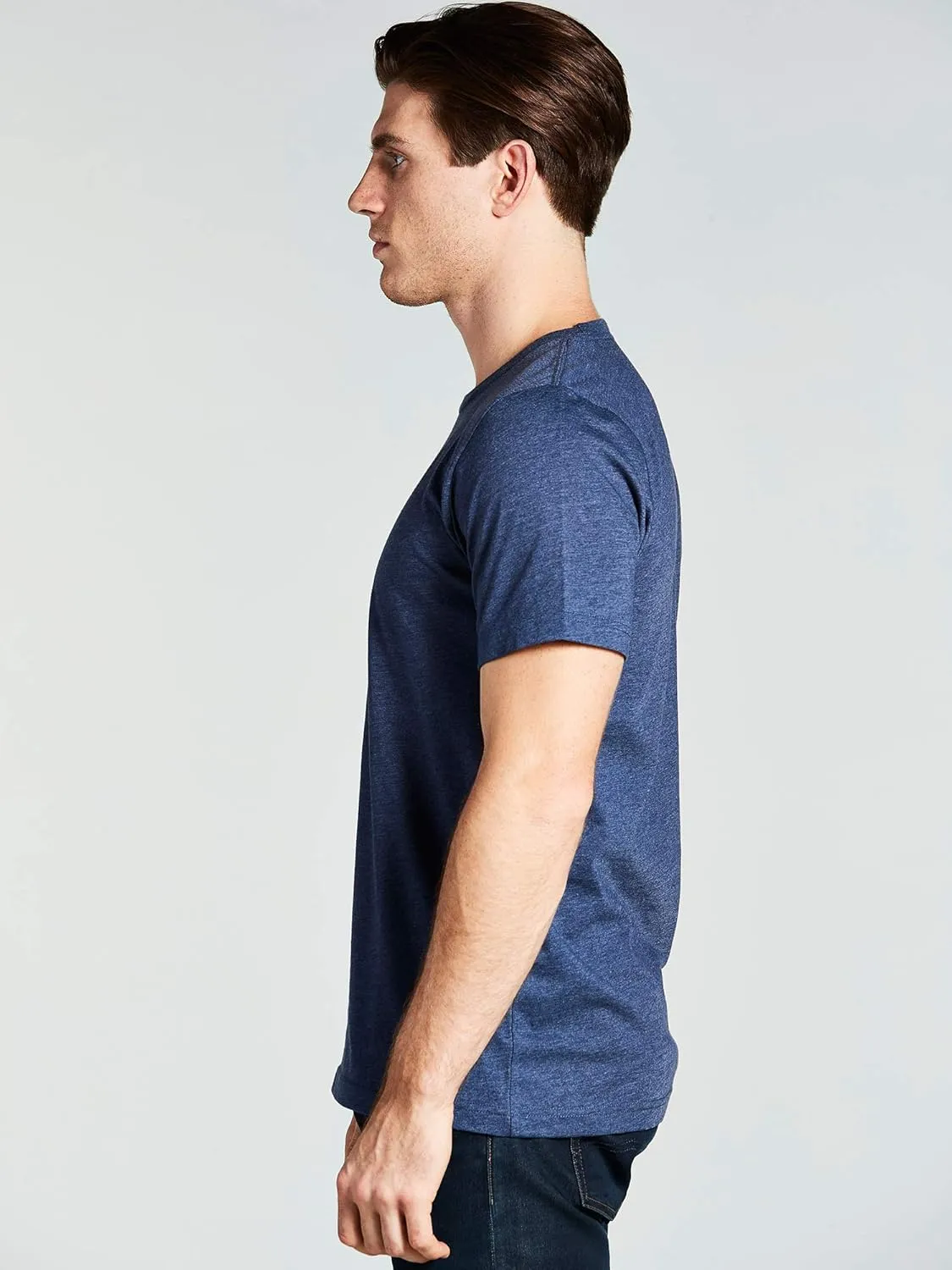 Bolter 4 Pack Men's Everyday Cotton Blend Short Sleeve T-Shirt