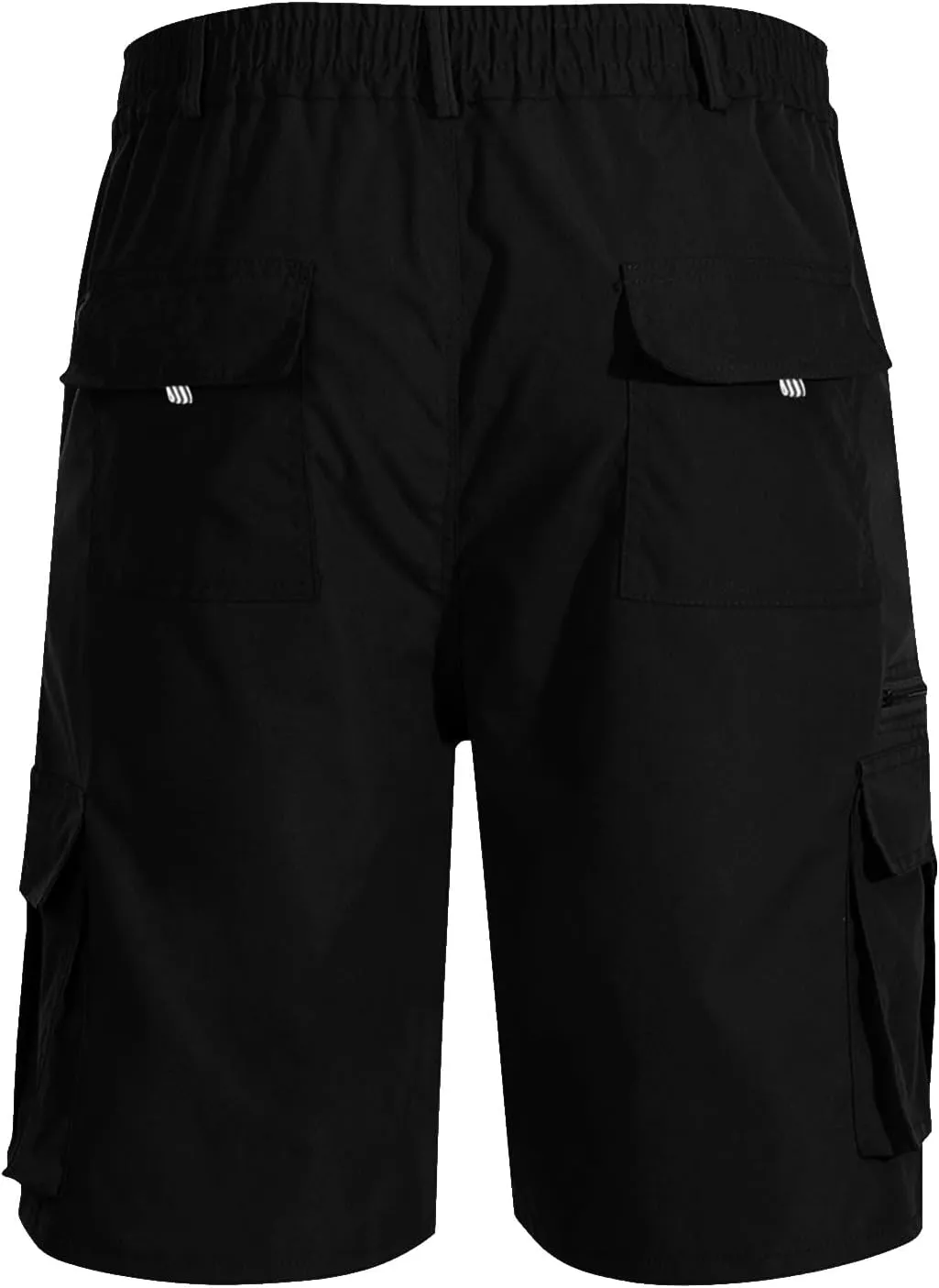 Cargo Shorts for Men Relaxed Lightweight Workout Shorts 2025 Summer Elastic Waist Zipper Golf Tactical SweatShorts