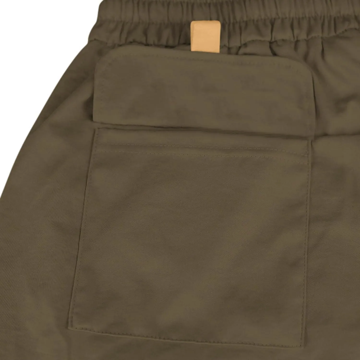 Cargo Shorts for Men Stretch Waist Drawstring Casual Chino Pant Outdoor Hiking Workout Lightweight Work Outfit Pocket