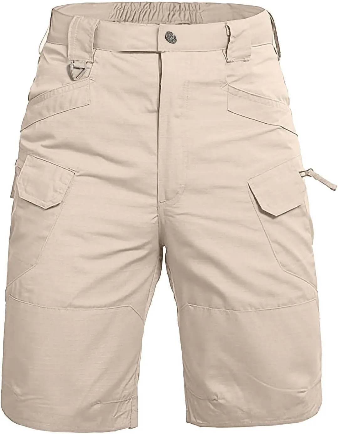 Cargo Shorts for Men Summer Outdoor Tactical Pants Solid/Patriotic Printed Military SweatShorts with Multi Pocket