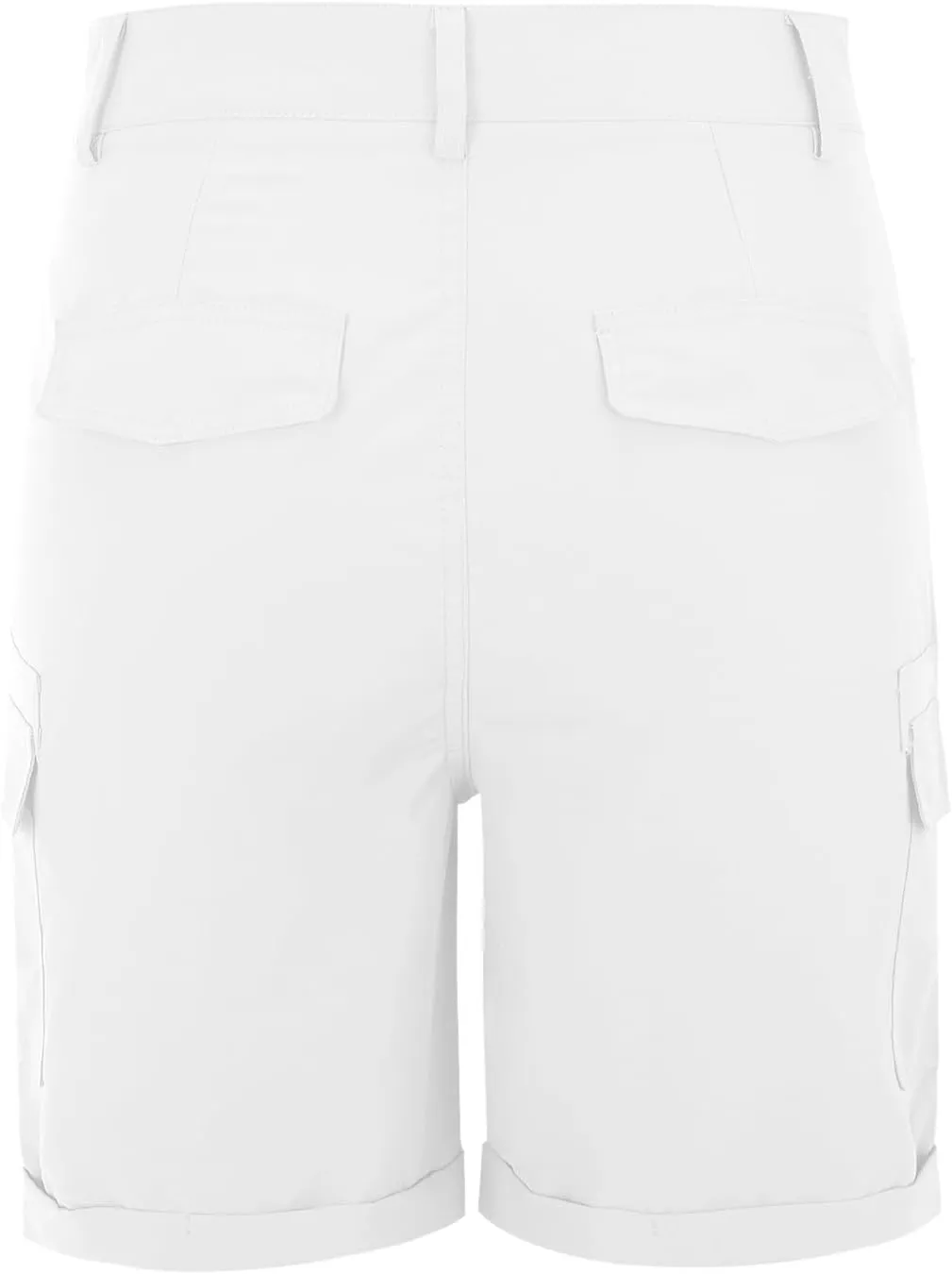 Cargo Shorts Women High Waisted Casual Pull On Hiking Shorts Lightweight Plus Size Summer Loose Fit Short Pants Clothes