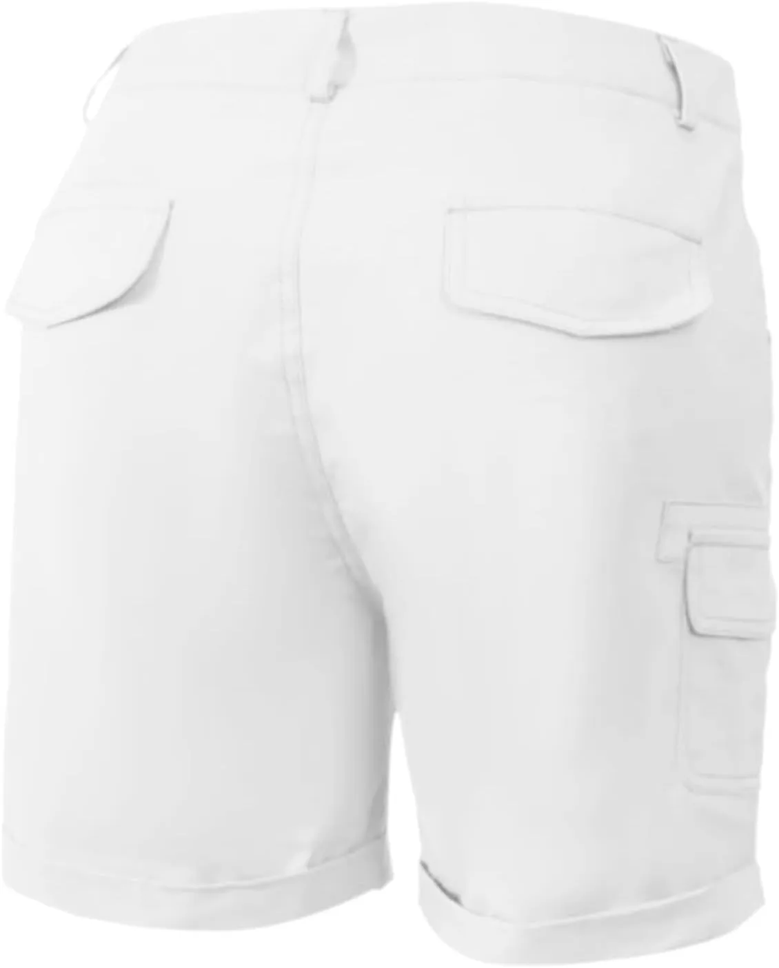 Cargo Shorts Women High Waisted Casual Pull On Hiking Shorts Lightweight Plus Size Summer Loose Fit Short Pants Clothes