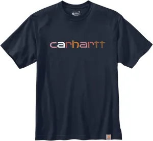 Carhartt Men's Relaxed Fit Heavyweight Short Sleeve Logo Graphic T-Shirt