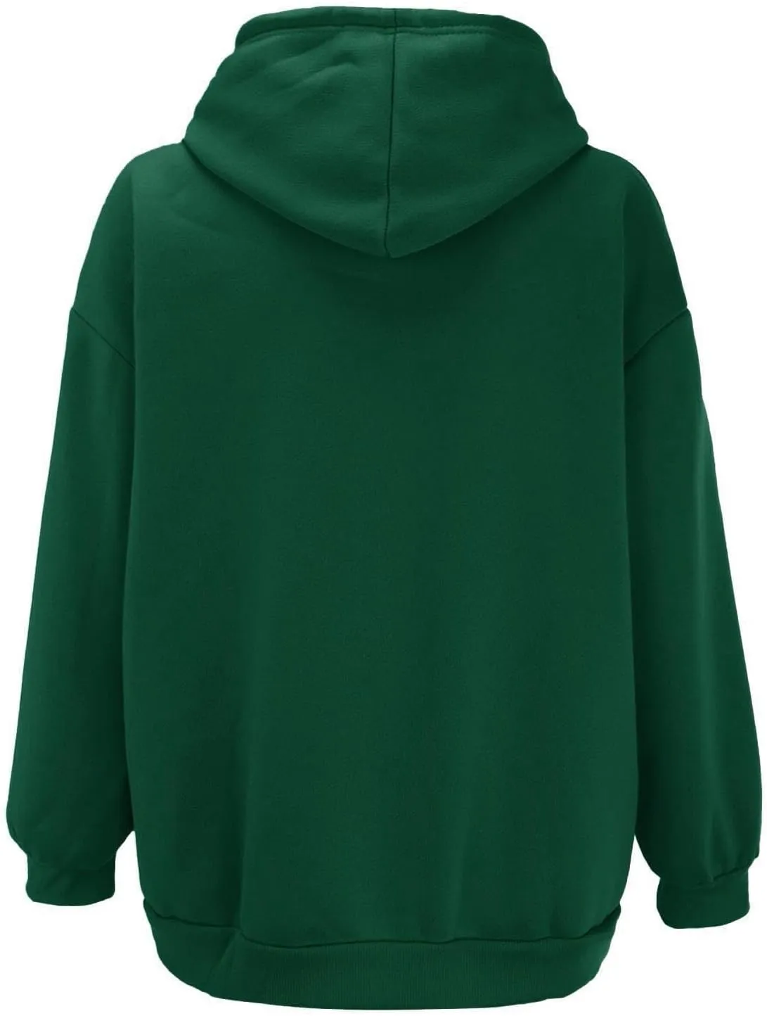 Casual Zip Up Hoodies for Women Long Sleeve Drawstring Oversized Sweatshirts Loose Fall Fashion Jackets with Pockets