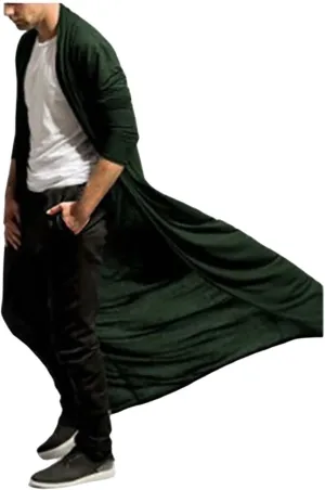 Coat For Men Solid Color Pockets Hooded Coat Men'S Thickened Coat Men'S Jacket Black Leather Trench Coat Men Mens