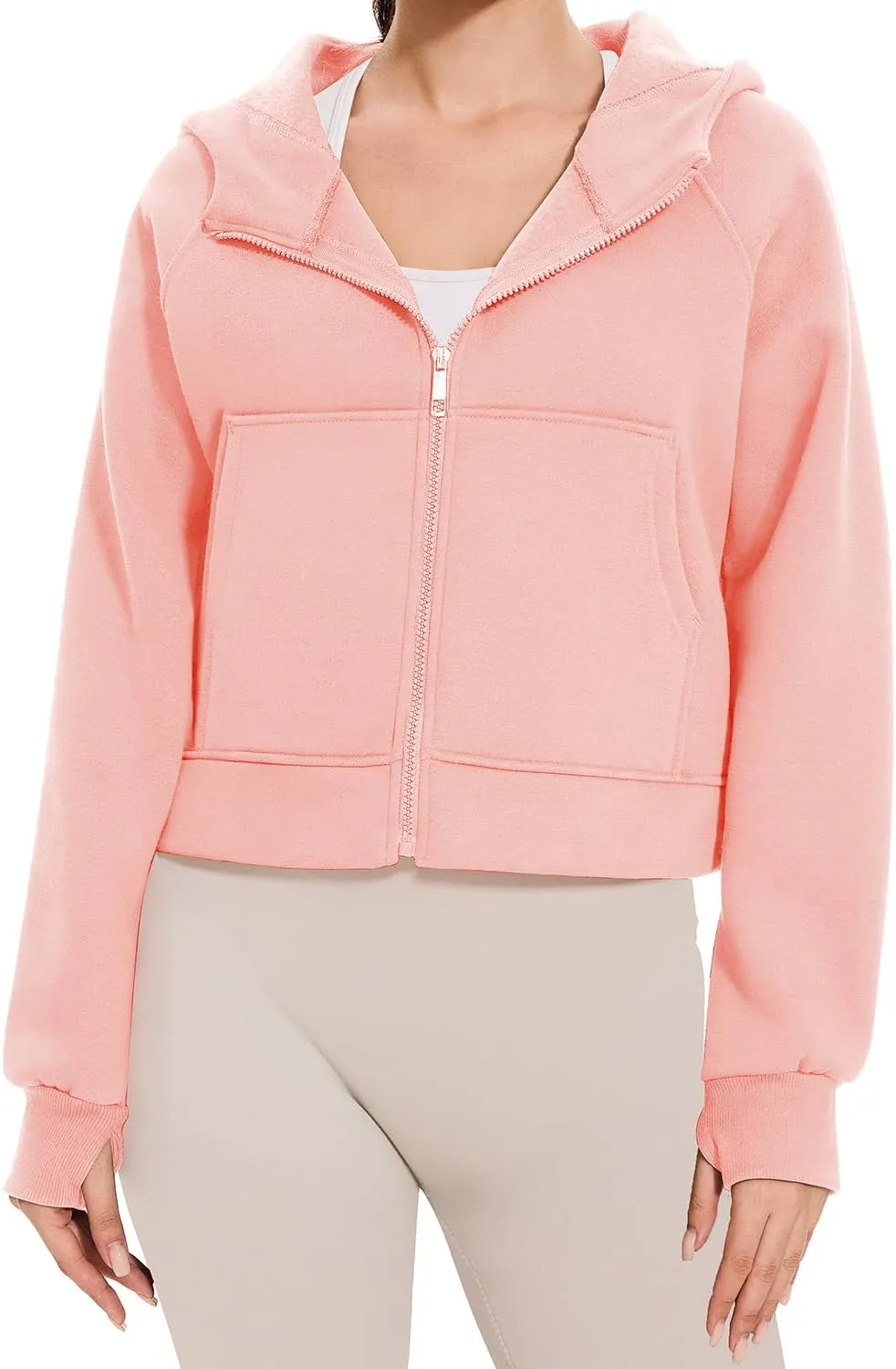 Cosy Pyro Womens Zip Up Hoodies Fleece Jackets Long Sleeve Sweatshirts Fall Fashion Outfits 2025