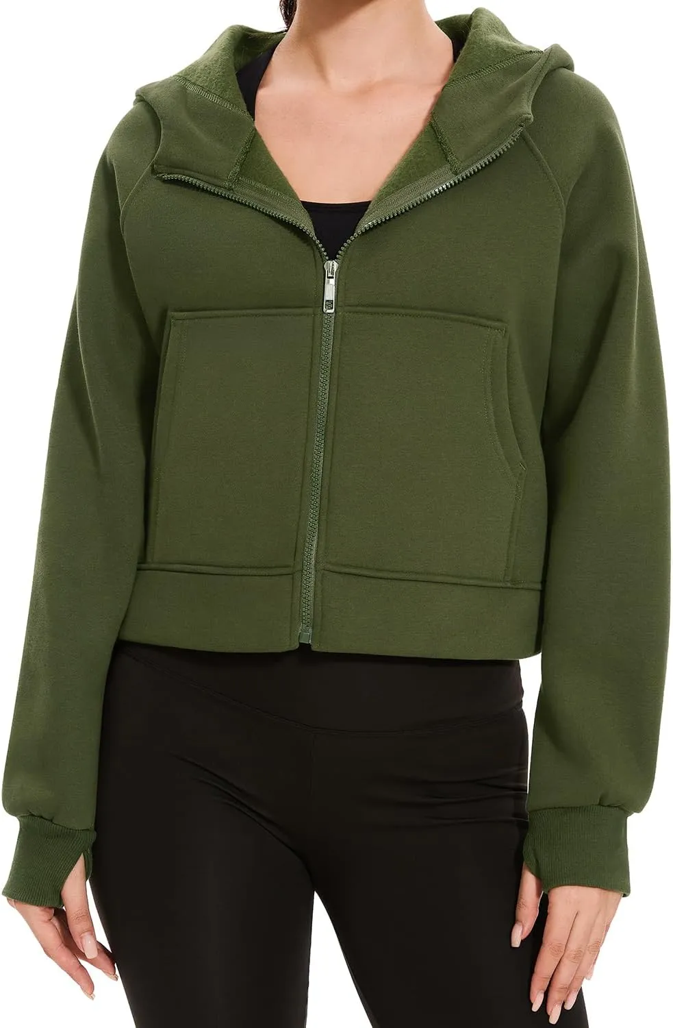 Cosy Pyro Womens Zip Up Hoodies Fleece Jackets Long Sleeve Sweatshirts Fall Fashion Outfits 2025