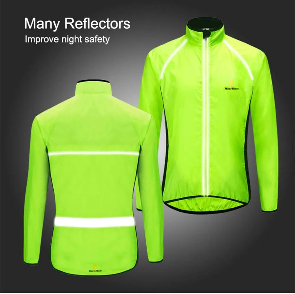 Cycling Jacket Jersey Vest Wind Coat Windbreaker Jacket Outdoor Sportswear