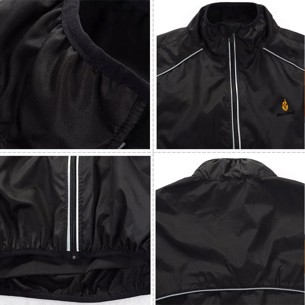 Cycling Jacket Jersey Vest Wind Coat Windbreaker Jacket Outdoor Sportswear