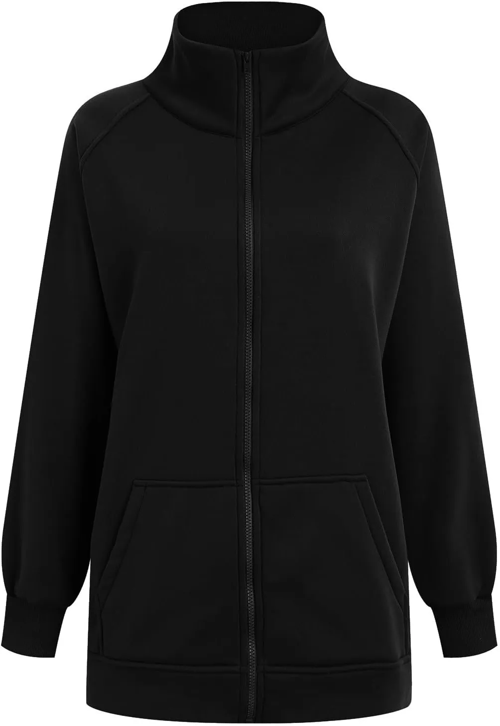 Fall Outfits Womens Oversized Sweatshirt Womens Zip Up Hoodies Cropped Sweatshirts Fleece Jackets Casual Hooded