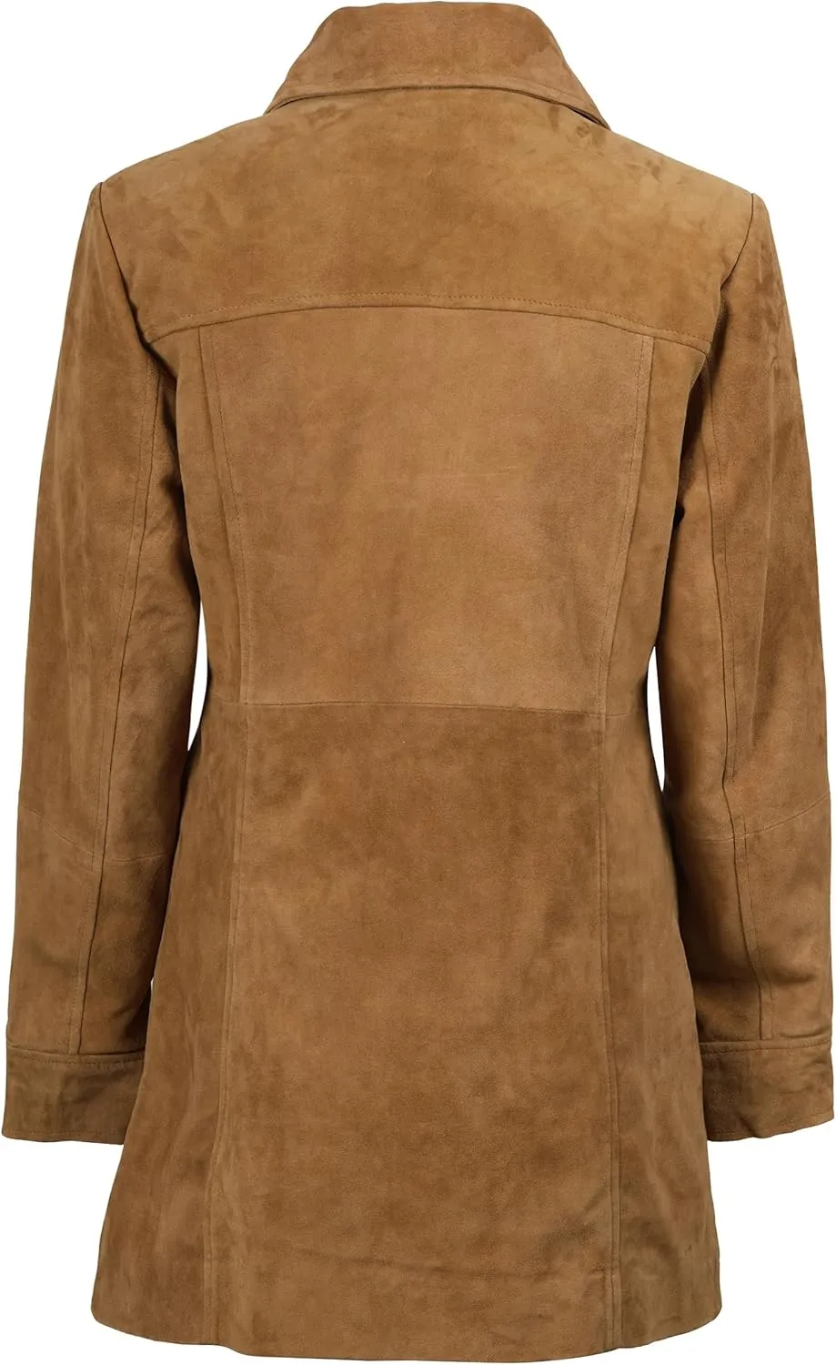 fjackets Real Leather Jacket Women - Lambskin Long Coats For Women - Stylish Soft Women's Trench Coats