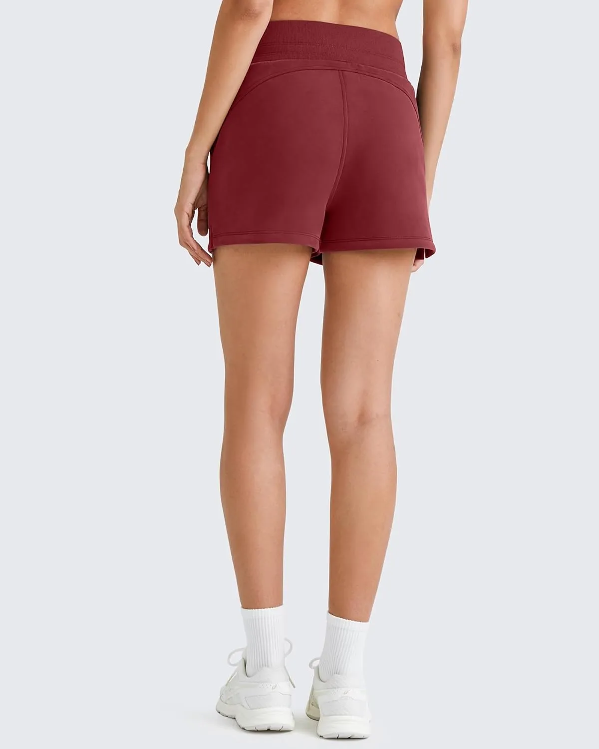 G4Free Smoofit Modal Soft Sweat Shorts for Women High Waist Athletic Shorts for Summer Casual Relaxed with Pockets