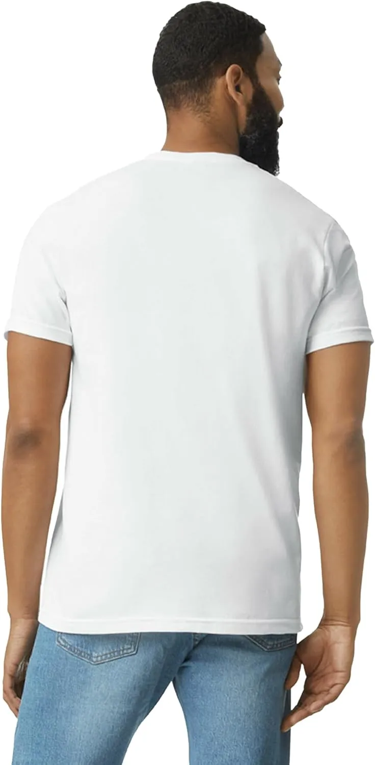 Gildan Adult Softstyle CVC Short Sleeve T-Shirt, Style G67000/G64000CVC, Multipack