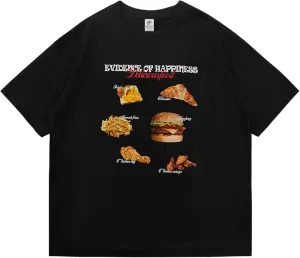 Graphic Tees Men, Vintage Y2K Printed T-Shirt, Summer Unisex Crew Neck Cotton Tops, Casual Shirt for Men, Women