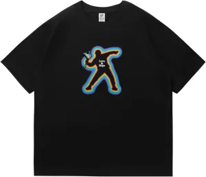 Graphic Tees Men, Vintage Y2K Printed T-Shirt, Summer Unisex Crew Neck Cotton Tops, Casual Shirt for Men, Women