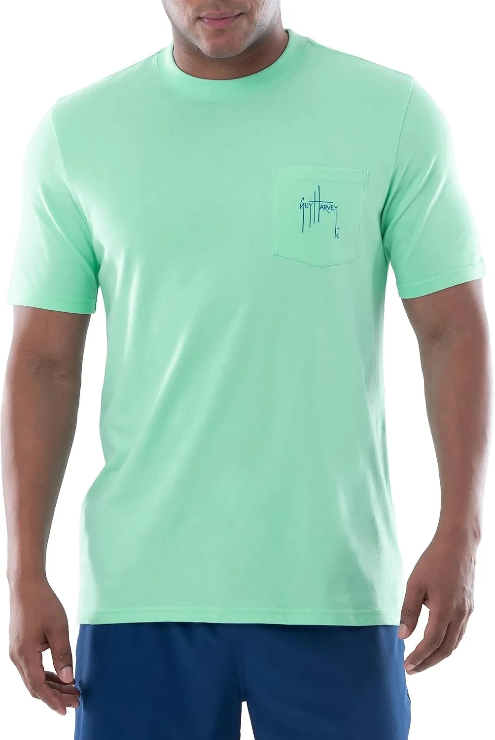 Guy Harvey Men’s Billfish Collection Short Sleeve Pocket T-Shirt