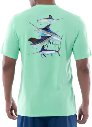 Guy Harvey Men’s Billfish Collection Short Sleeve Pocket T-Shirt