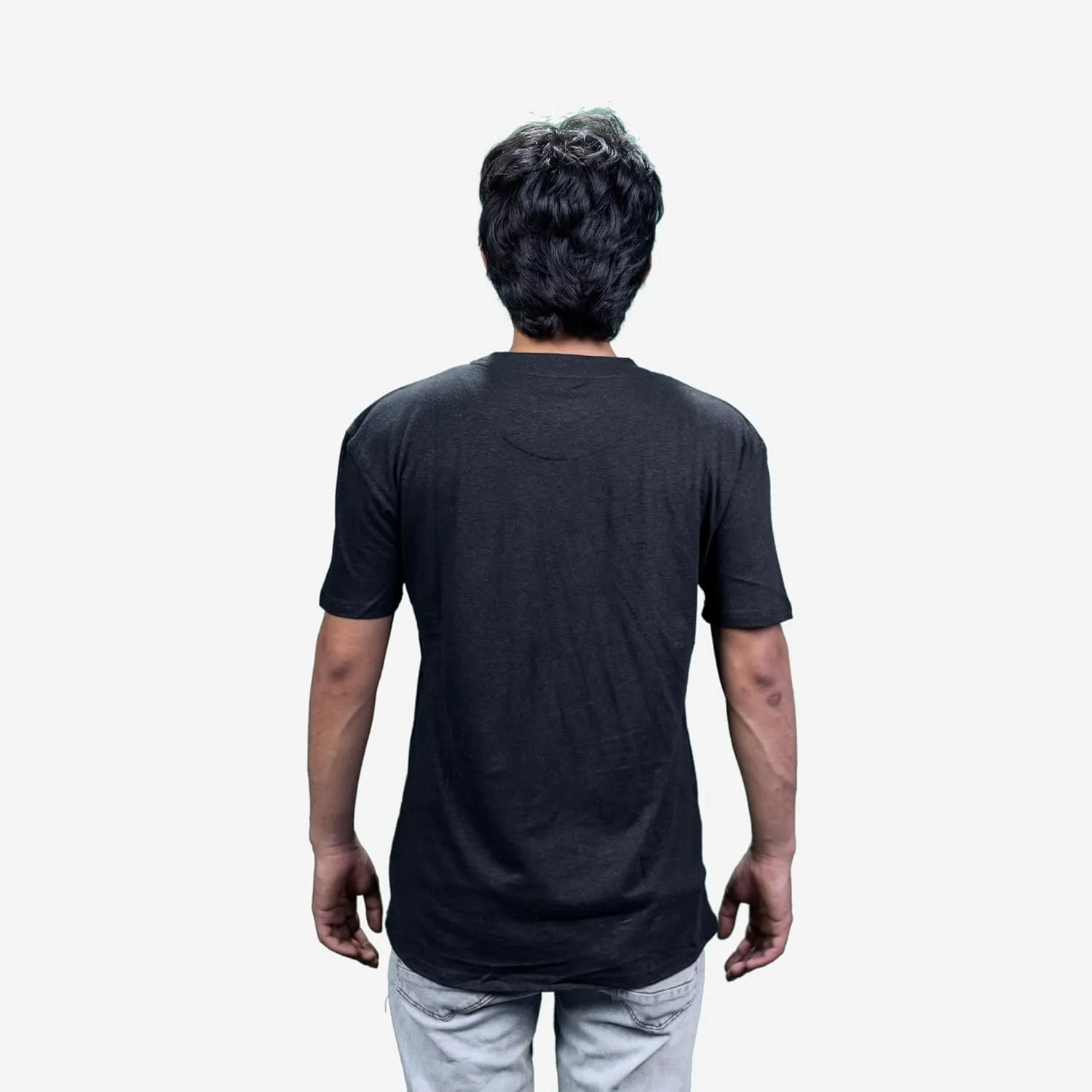 Hemp T-Shirt for Men Soft Crew Neck Tee Short Sleeve T-Shirt Hemp & Cotton Blend T Shirt
