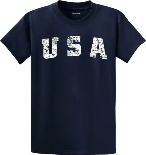Joe's USA Custom Graphic Heavyweight Cotton T-Shirts in Regular, Big and Tall