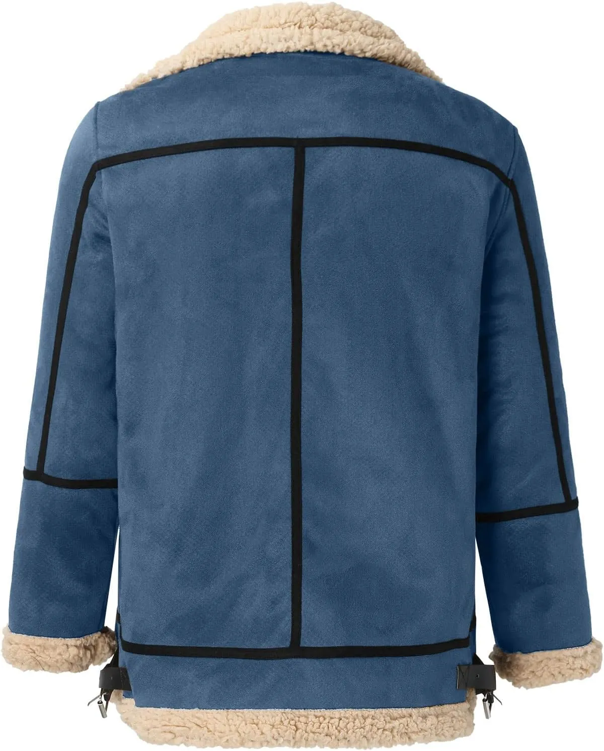 LCMTWX Men's Thick Thermal Winter Jacket Leisure Plus Size Hat Zip Pockets Cotton-Padded Warm Soft Hooded Mens Puffer