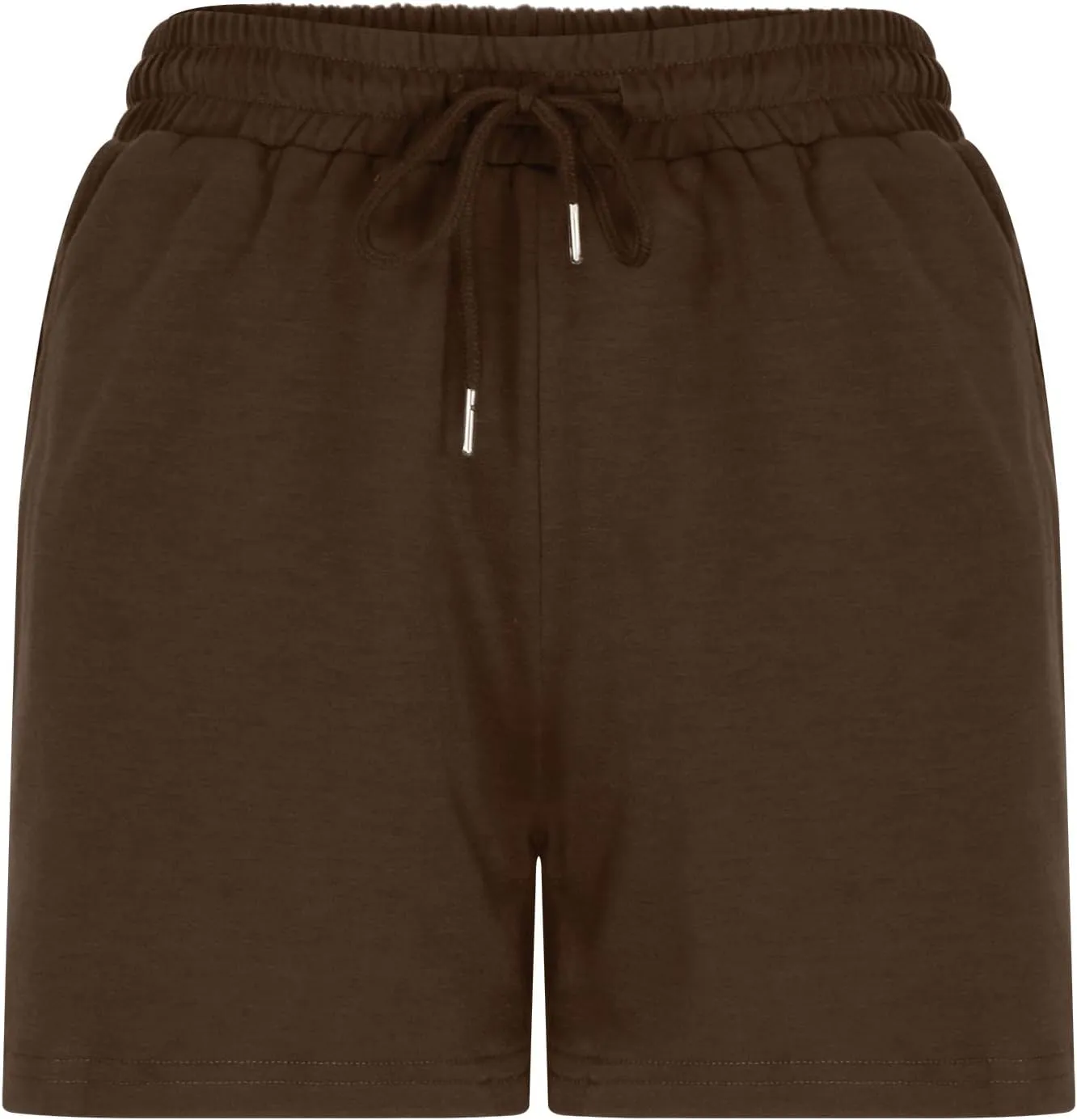 Linen Shorts for Women Casual Solid High Waisted Shorts Summer Wide Leg Drawstring Short Comfy Beach Pocketed Short