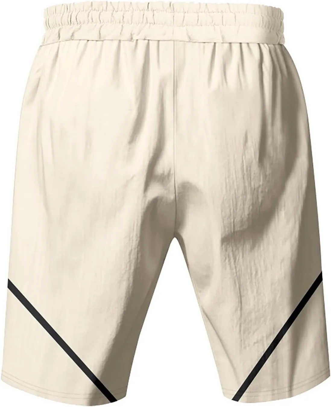 Men Athletic Shorts Beach Basketball Workout SweatShorts Elastic Waist Drawstring Loose Fit Comfy Shorts with Pockets