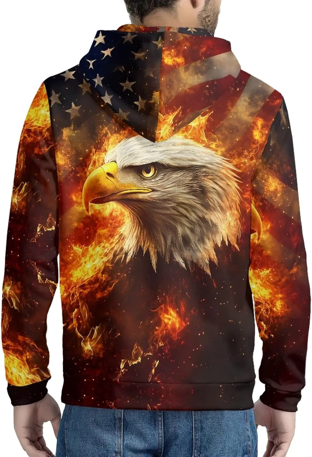 Men Novelty 3D Skull Print Long Sleeve Zip up Hoodies Pullover Sweatshirts with Pocket
