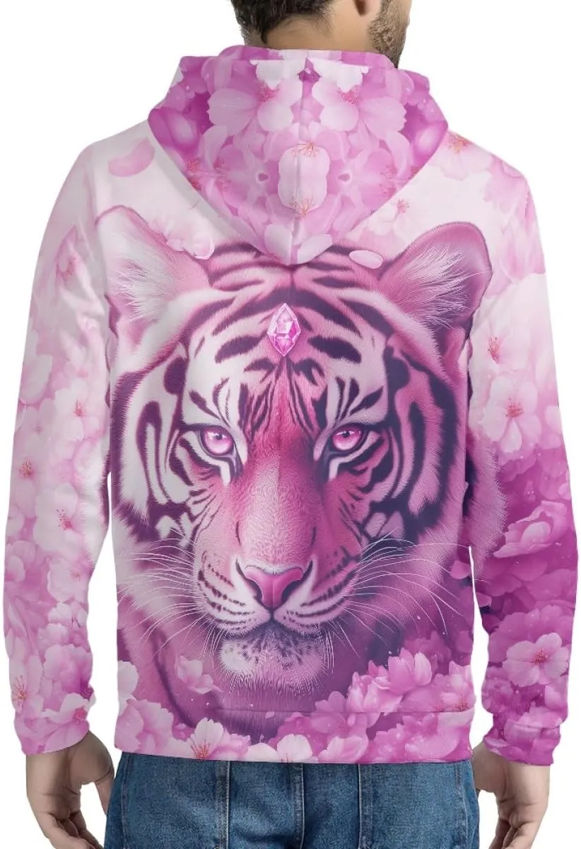 Men Women Full Zip-Up Hoodies 3D Print Graphic Sweatshirts Cool Novelty Hooded Hoodie