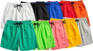 Mens 5 Inch Shorts Beach Casual Shorts Lightweight Quick Dry Athletic Shorts for Gym Workout Training Running