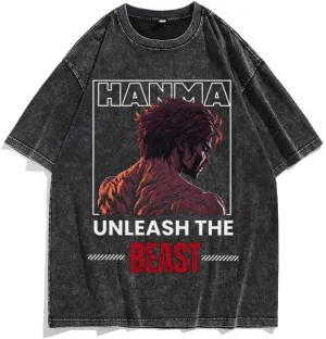 Men's 90s Vintage Anime Graphic Shirts Summer Casual Hip Hop Tee Streetwear Harajuku Top Tshirt Y2K Tops