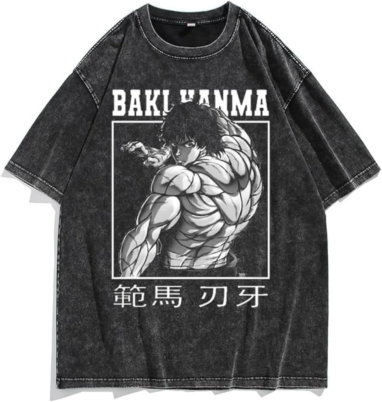 Men's 90s Vintage Anime Graphic Shirts Summer Casual Hip Hop Tee Streetwear Harajuku Top Tshirt Y2K Tops