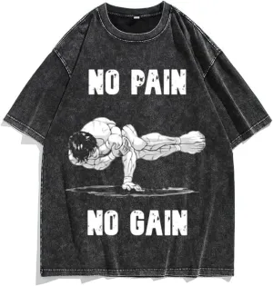 Men's 90s Vintage Anime Graphic Shirts Summer Casual Hip Hop Tee Streetwear Harajuku Top Tshirt Y2K Tops