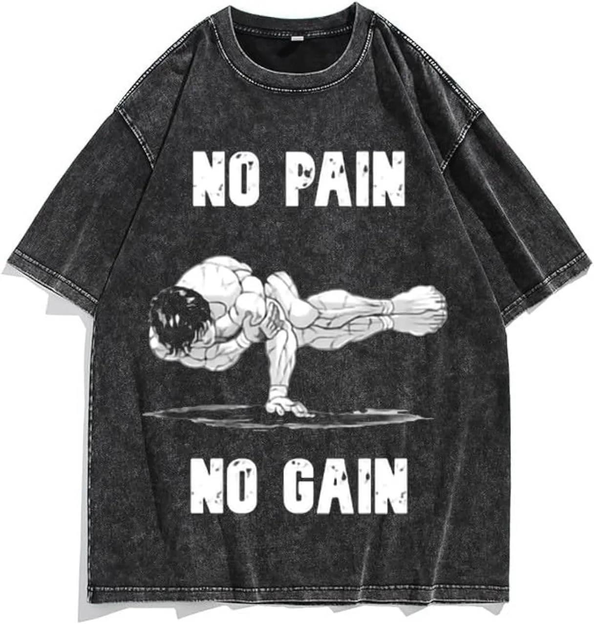 Men's 90s Vintage Anime Graphic Shirts Summer Casual Hip Hop Tee Streetwear Harajuku Top Tshirt Y2K Tops