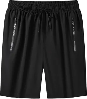 Mens Athletic Wear Summer Men's Casual Shorts Breathable Ice Silk Athletic Loungewear Beachwear Sporty Cargo
