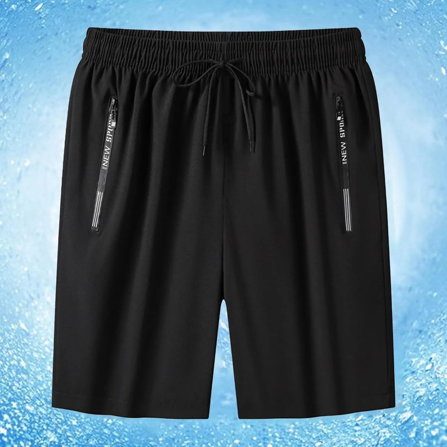 Mens Athletic Wear Summer Men's Casual Shorts Breathable Ice Silk Athletic Loungewear Beachwear Sporty Cargo