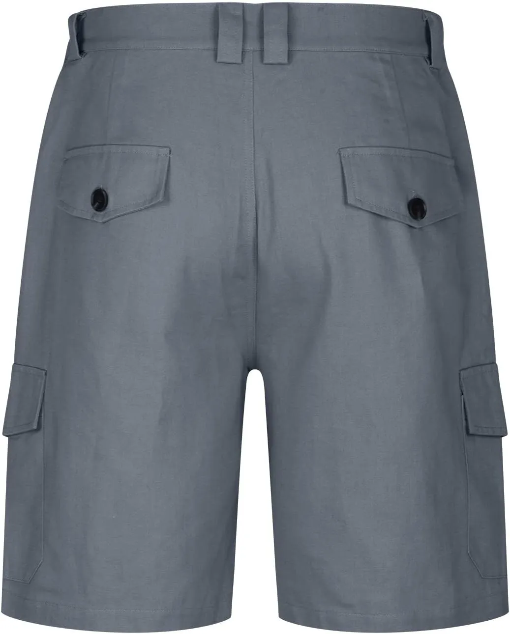 Mens Big and Tall Cargo Shorts Classic Fit Stretch Lightweight Multi Pocket Casual Camo Cargo Pants Fishing Hiking