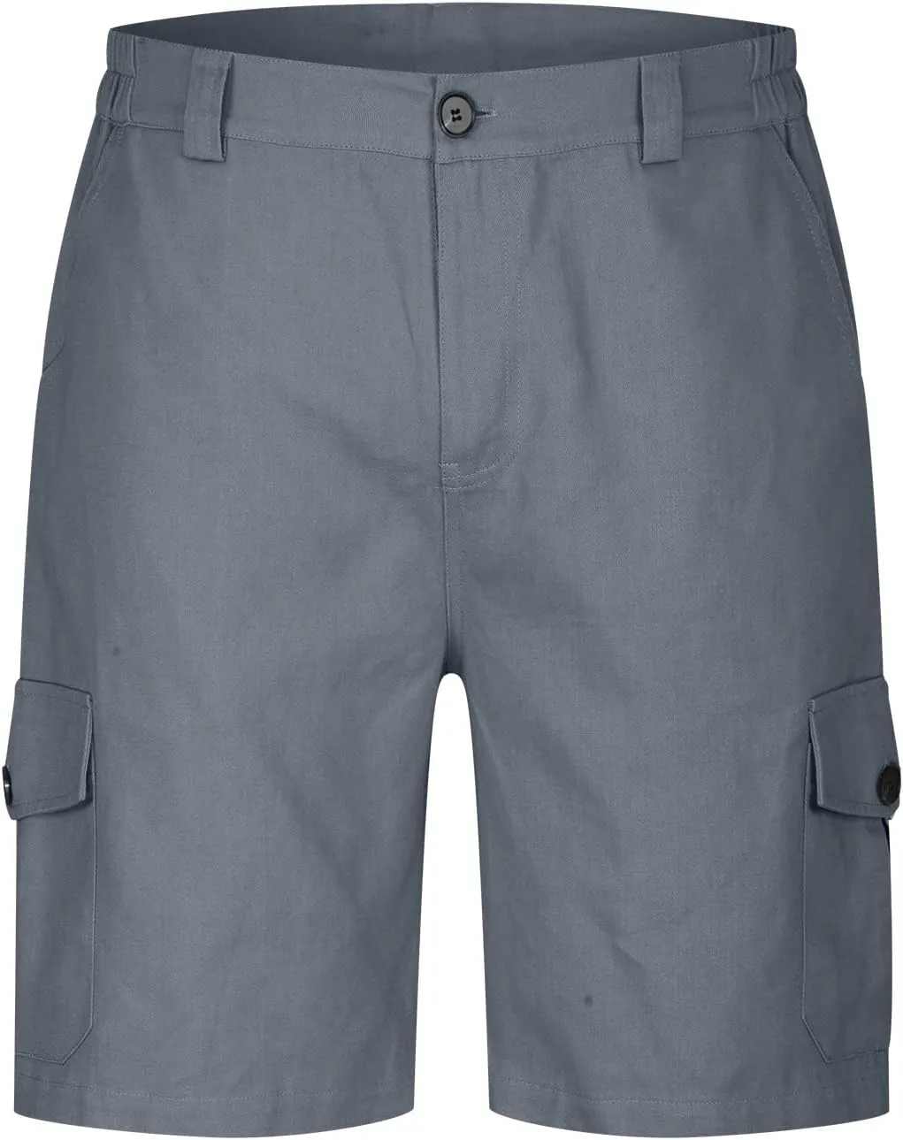 Mens Big and Tall Cargo Shorts Classic Fit Stretch Lightweight Multi Pocket Casual Camo Cargo Pants Fishing Hiking