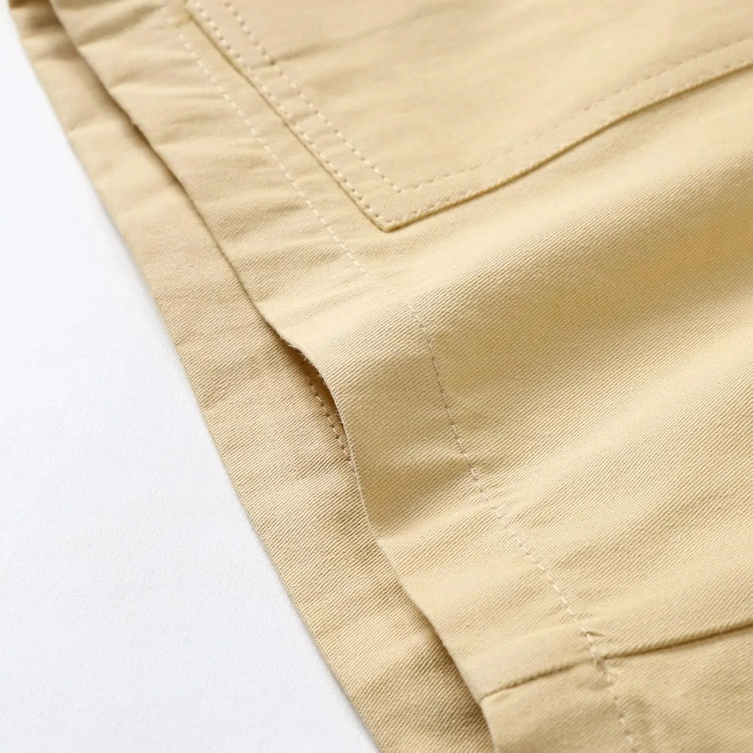 Men's Cargo Shorts Flat Front Button Lightweight Stretch Relaxed Fit Summer Pant 2025 Fishing Golf Shorts with Pocket