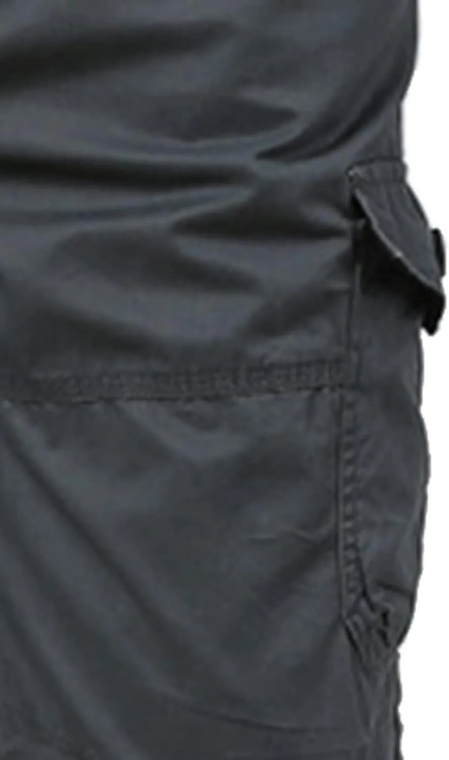 Men's Casual Cargo Shorts 16" Inseam Below Knee Multi Pocket Trendy 3/4 Capri Long Shorts Twill Relaxed Fit Pants