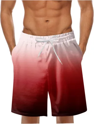 Men's Casual Cotton Linen Shorts Flat Front Short Pant Regular Fit Pants Workout Jogging Beach Shorts Breeches