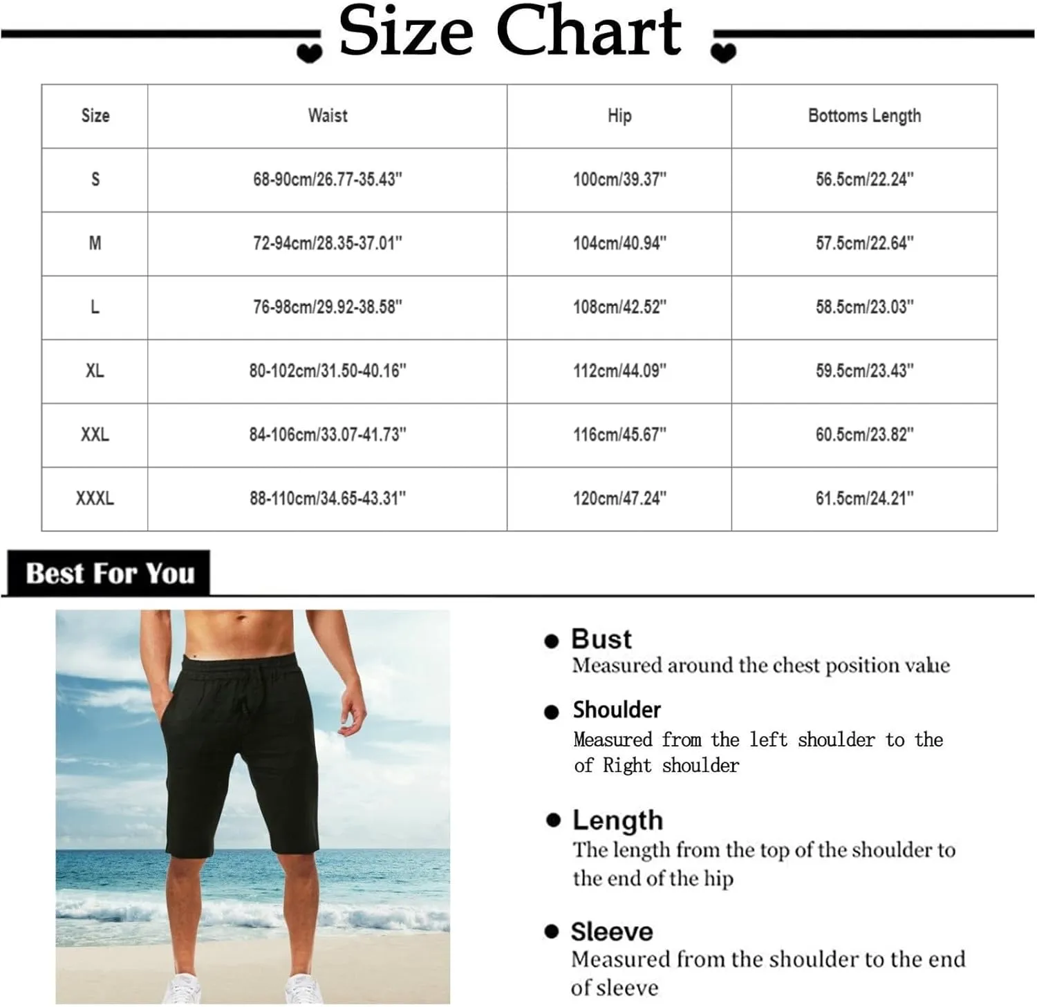 Mens Cotton Linen Shorts Elastic Waist Drawstring Summer Pant Baggy Cool Lightweight Outing Lounge Shorts with Pocket
