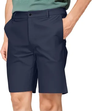 Mens Golf Shorts Classic Fit Flat Front Stretch Lightweight Joggers Work Quick Dry Hiking Travel Pant with Pockets