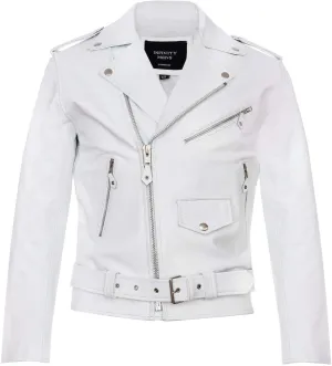 Men's Leather Brando Biker Jacket Rock Motorcycle Retro Hide Biker Jacket