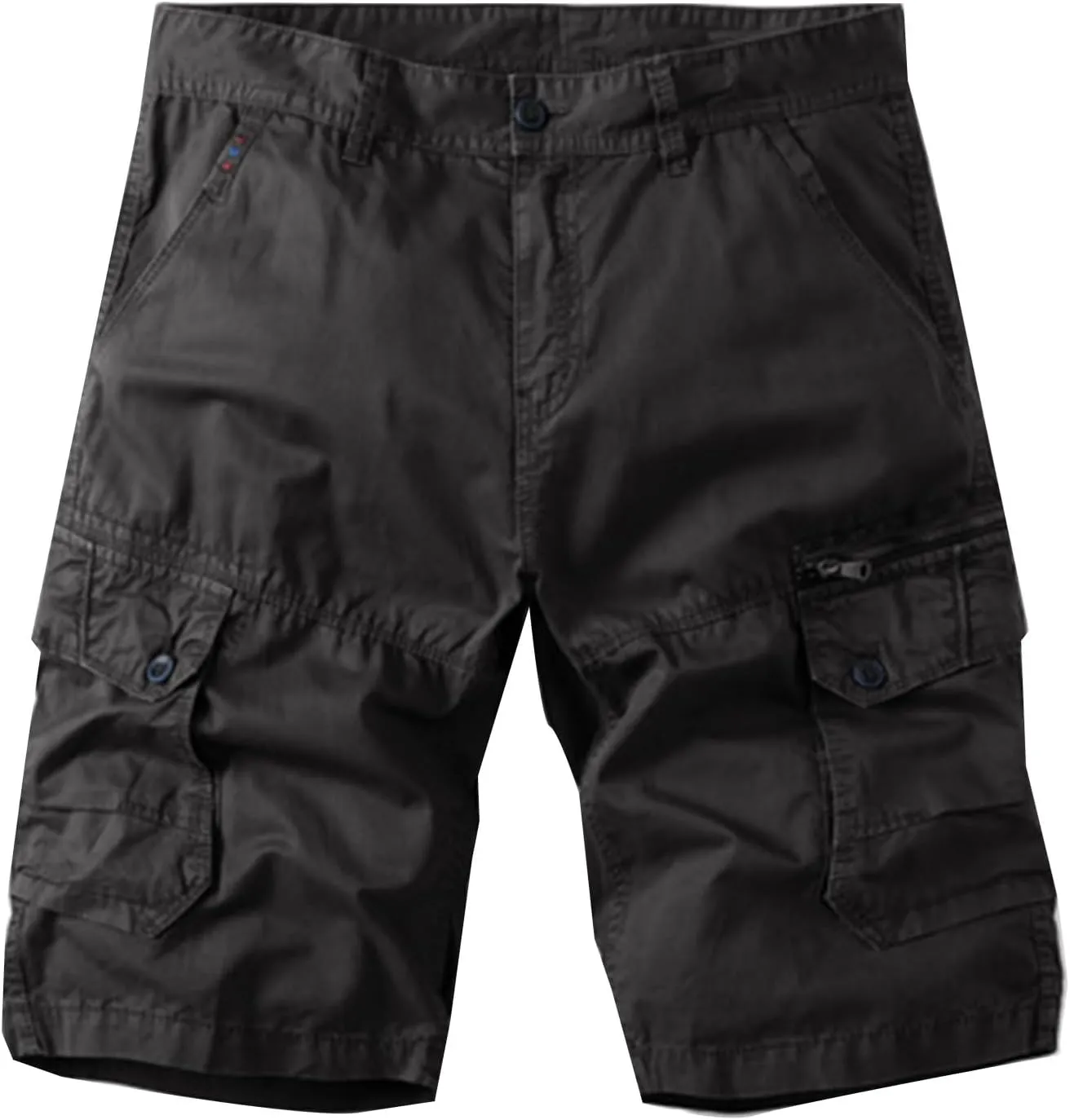 Men's Loose Fit Cargo Shorts with Multi Pockets Outdoor Plus Size Casual Summer Short Pants for Hiking Camping Travel