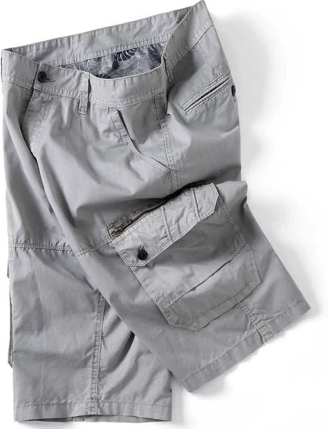 Men's Loose Fit Cargo Shorts with Multi Pockets Outdoor Plus Size Casual Summer Short Pants for Hiking Camping Travel