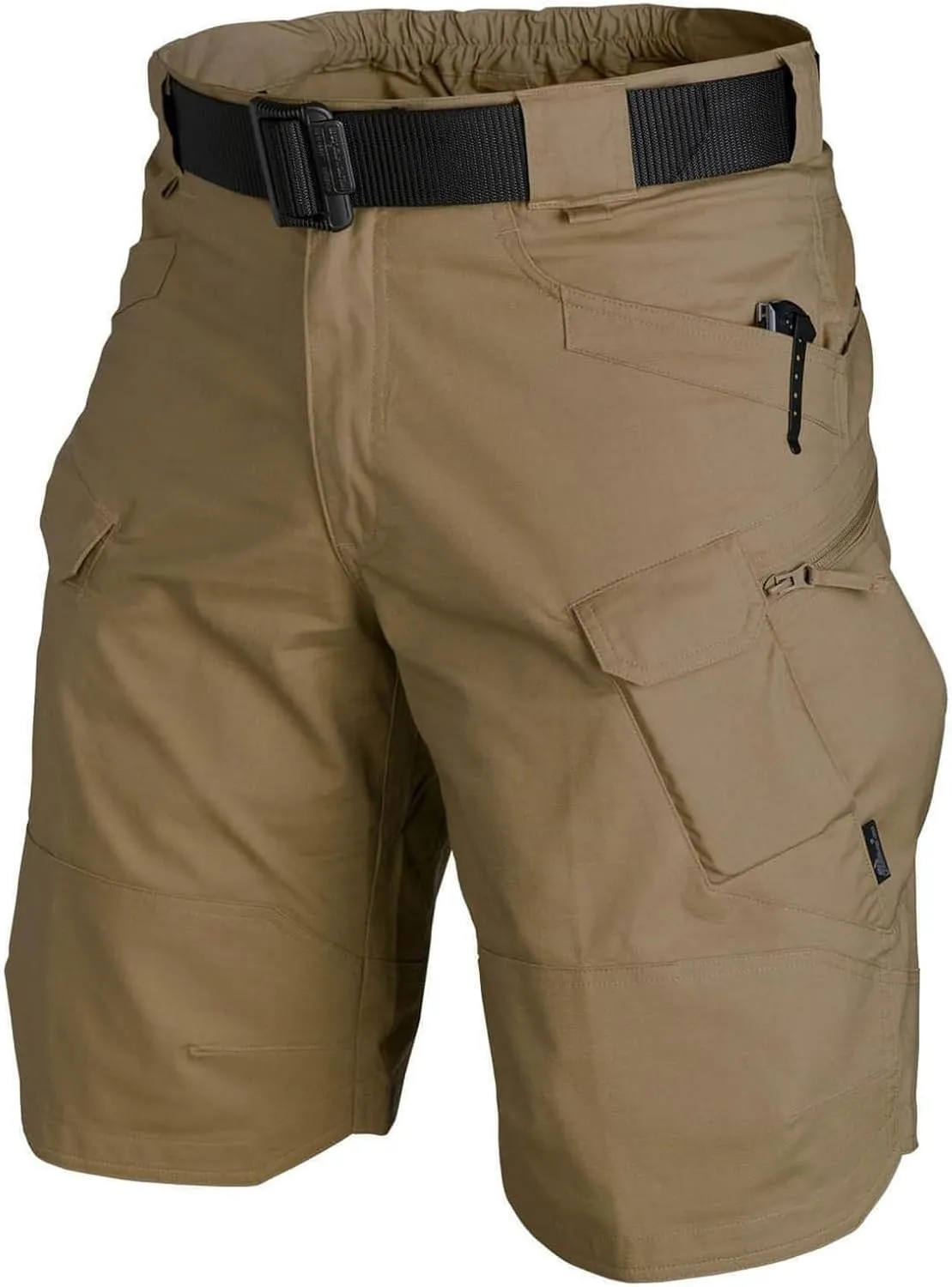 Mens Military Tactical Shorts Flat Front Combat Cargo Shorts Moisture Quick Dry Hiking Pants with Multiple Pockets