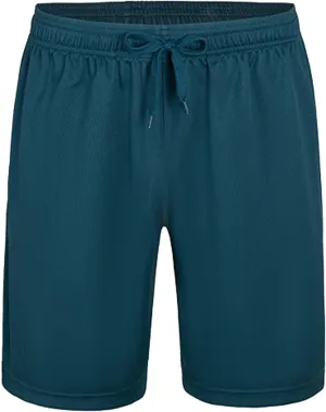 Men's Quick Dry Athletic Shorts Summer Casual Drawstring Running Shorts Gym Workout Sports Shorts with Pockets